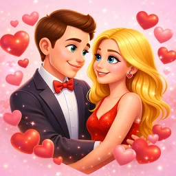 Symbol von Will you be my valentine Story